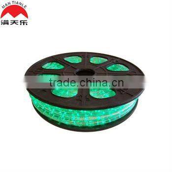 2 Wire 120V Green Color Energy Saving LED Rope Light
