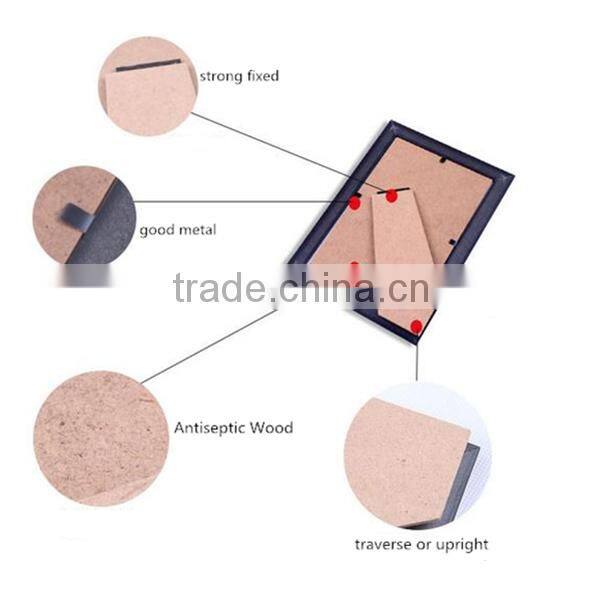 Wood decorative vintage photo frame