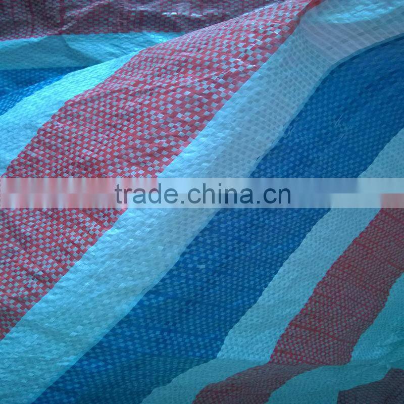 Made In China High Quality Color Stripes Tarpaulin