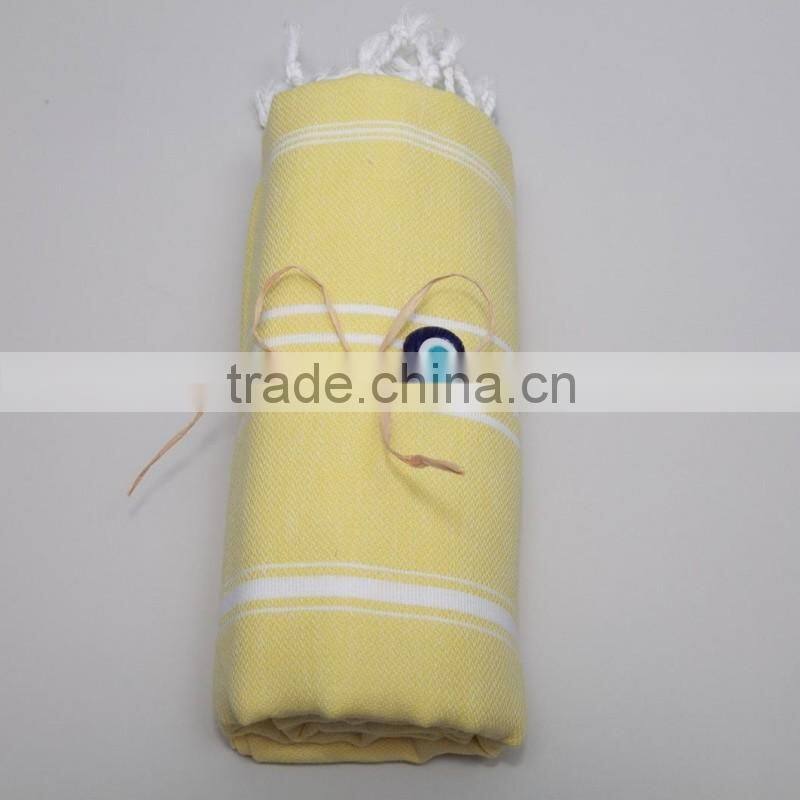 Custom design 100% cotton material 70*150cm softtextile fouta towel for beach
