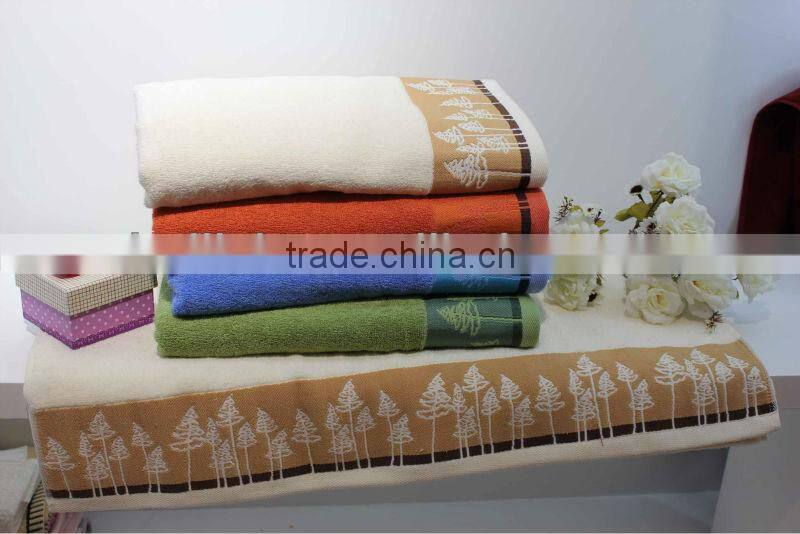100 cotton embroidered hand towels