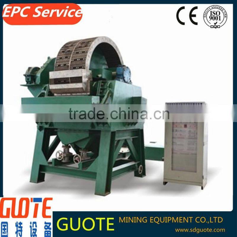 mining machinery Strong magnetic GTLH series Vertical Ring High Gradient Magnetic Separator Separating Weak Magnetic Mineral
