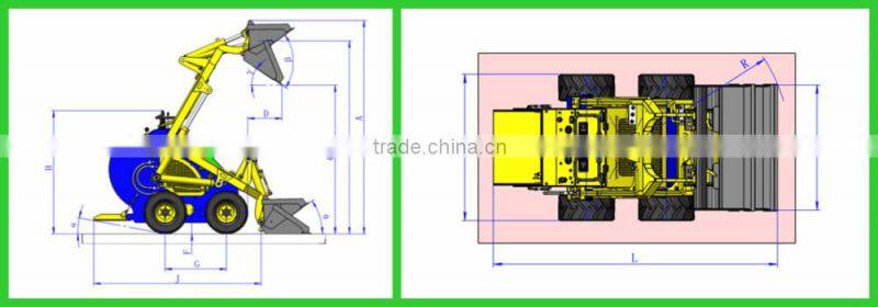 Suitable Rock Saw Attachment for Skid Steer Loader