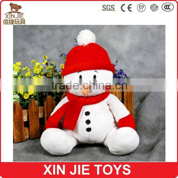 high quality stuffed snowman toy christmas soft snowman toy