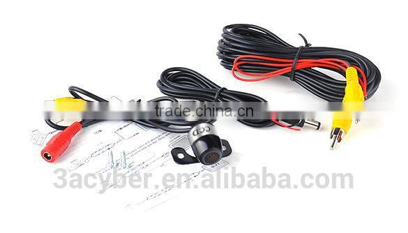 12V 170 Degree Mini Color CCD Reverse Car Camera Rear View Camera Night Vision