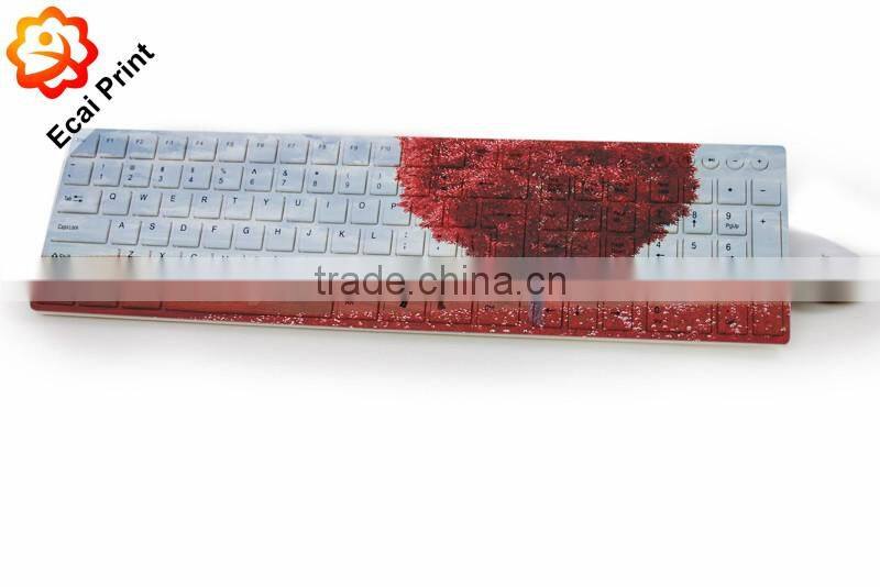 2016 hot sale custom digital printing keyboard