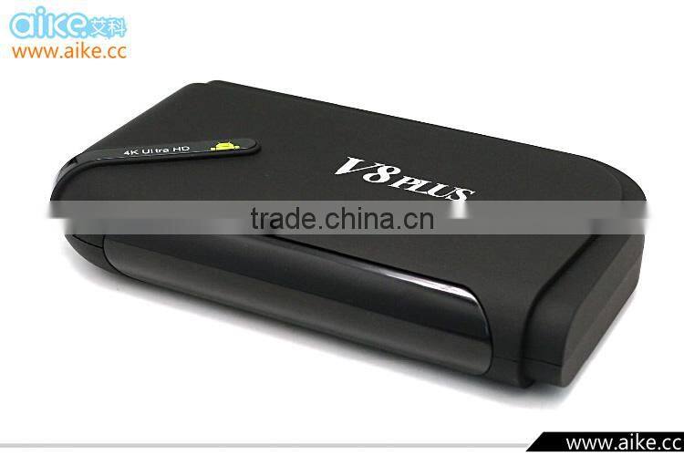 2016 new Android TV Box V8 Plus Amlogic S812 Quad core A9r4 2GHz WiFi Kodi 4K Smart set TV Box 8GB XBMC US plug