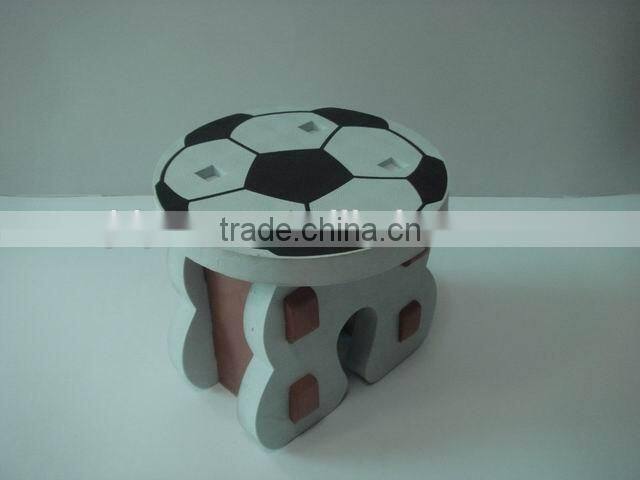 2016 new items popular lovely football volleyball EVA chair desk