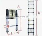 3.2m 11 steps EN131 aluminum telescopic extension ladder