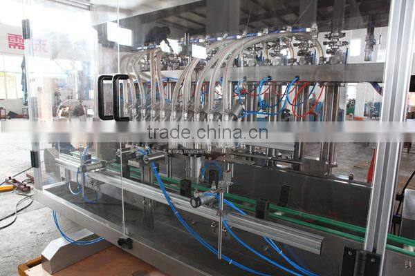 Olive oil filling capping and packing machine