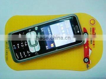 custom cheap mobile phone anti-slip rubber mat