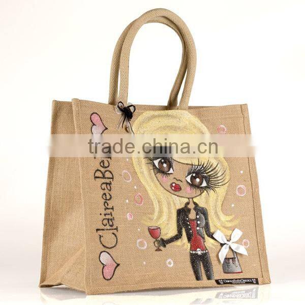 cotton canvas tote bag, custom tote bags promotion ,full color printing tote bag