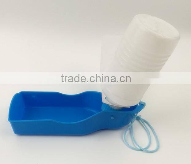 plastic Pet Accessories Pet Bowl Dog Feeder timer printed steel bowl