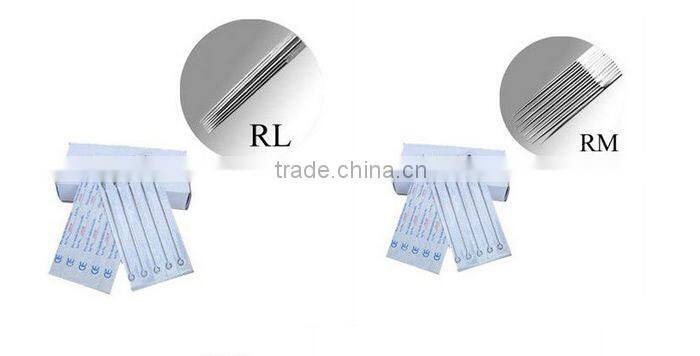 wholesale high quality flat sterilized Manual Tattoo Needle 1206F