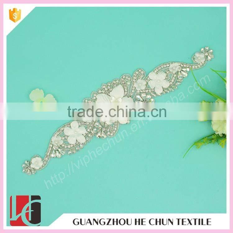 HC-4070 Hechun Beautiful Bead Crystal Diy Applique Patch for Sewing Accessories