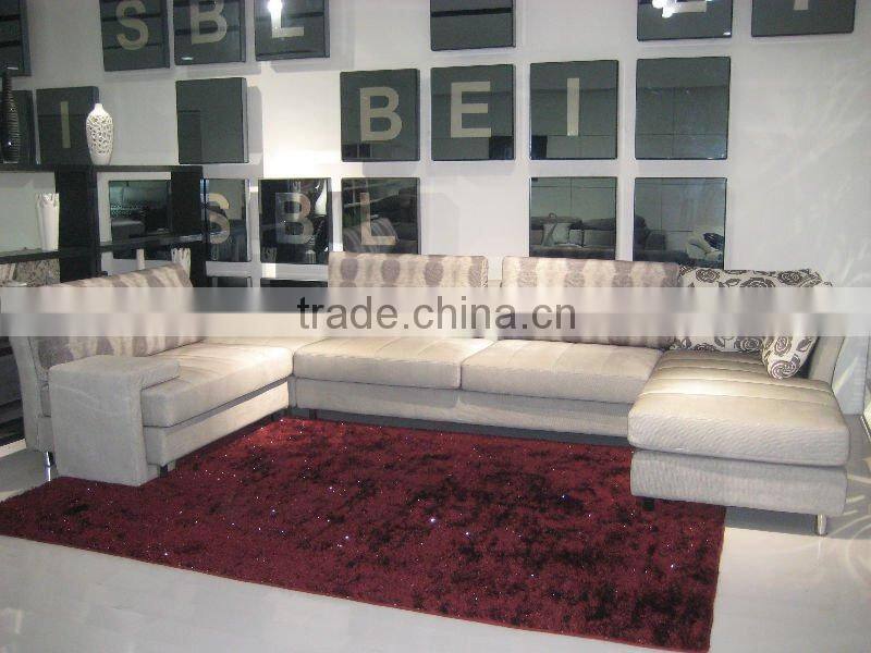foshan u shaped cheap sectional sofa