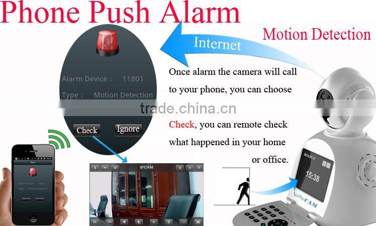 3G wireless video camera H.264 Network video calls/Wifi/P2P/3C smart card/ CMOS Sensor /support iPhone/Android/recording/Alarm