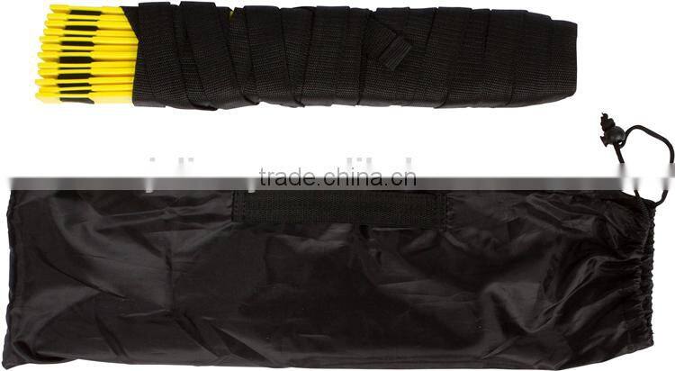 Flat Rung Sports Speed Agility Ladder With Stakes