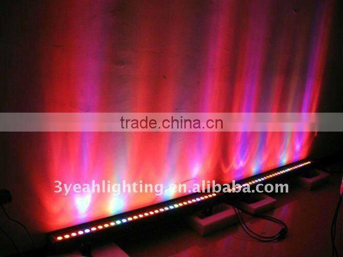 professional stage 36*3w wall washer rgb led bar light led wash bar uplight for wedding background