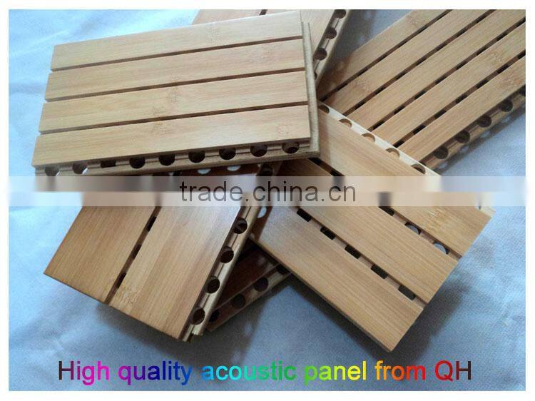 high quality sound absorbing board/perforated panel/acoustic mdf for decoration
