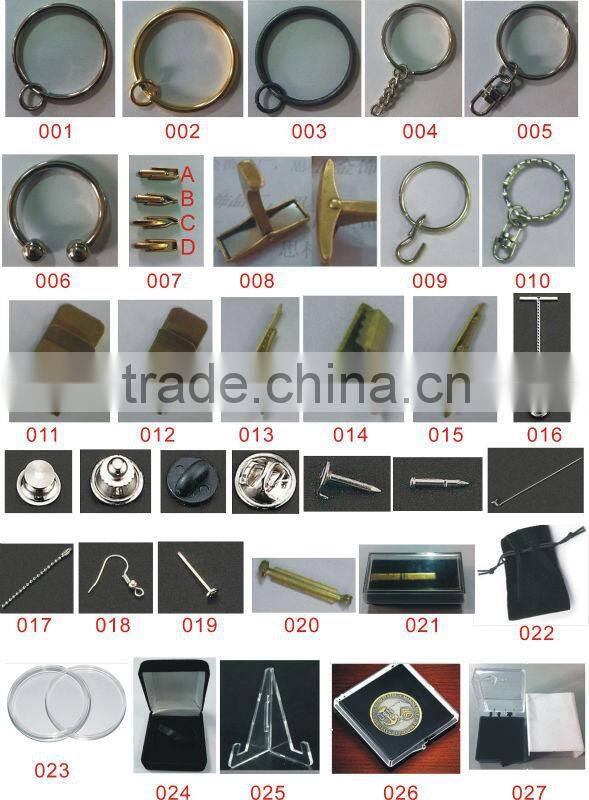 High quality cutout red cross lapel pin