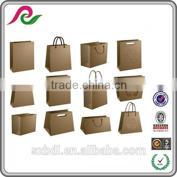 Alibaba high quality bag recycle custom logo shopping paper bag promotion bag