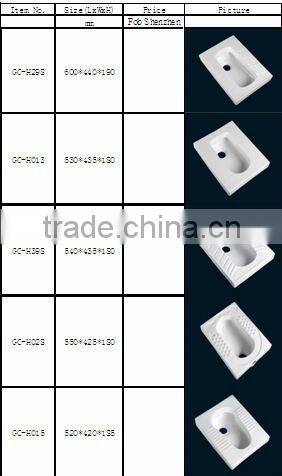 GCDA406-squatting pan toilet