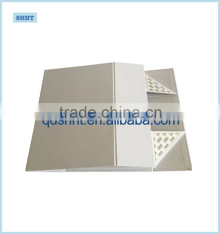 folding shoe packaging box with megnet closure and customized design