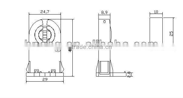 T8 lampholder waterproof