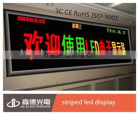 large countdown timer led display indoor