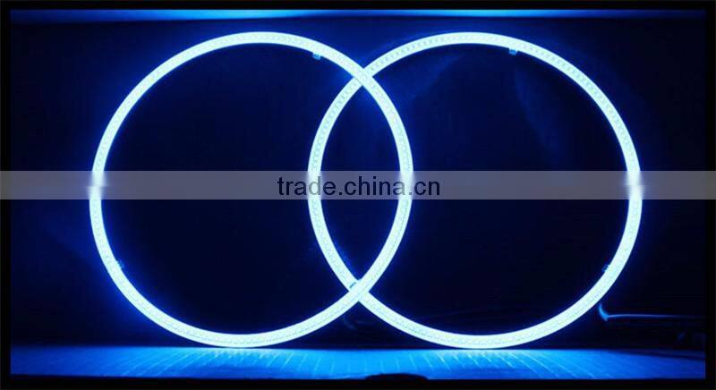 Wholesale factory price led angel eyes halo ring 145mm full circle 81SMD 2835 led light for car headlight