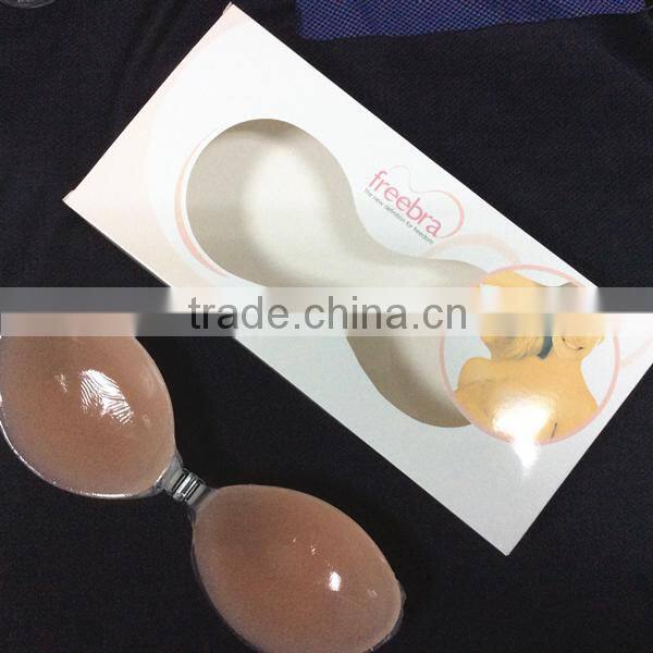 Push up silicone bra sexy adhesive backless invisible silicone bra