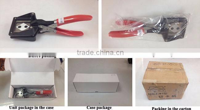 US Stock-Handheld Passport ID Photo Cutter 50x50mm Right Corner Photo Punch Cutter
