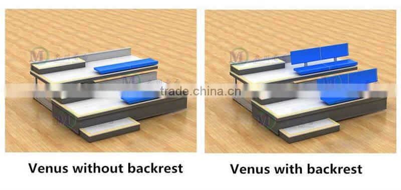 Venus Mobile Movable Metal Audience Stands Telescopic Aluminum Bleachers