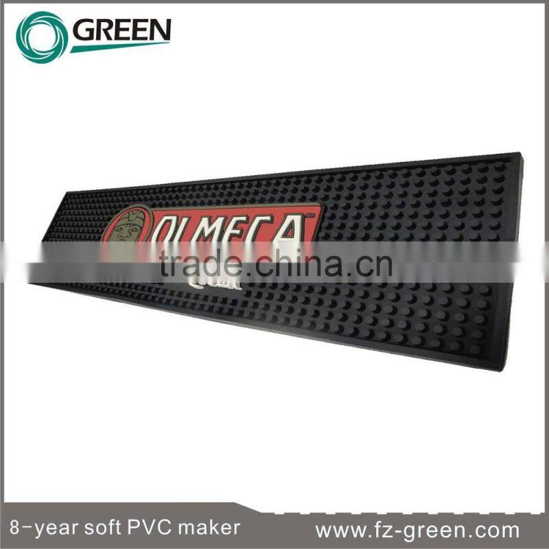 2015 Hot Selling Custom Soft PVC Rubber Bar Mats