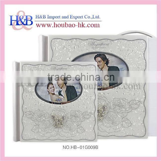 H&B wholesales new design 8*12,12*18 beautiful aunty photo album