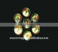 Hot 7 pcs 4 in 1 10w rgbw studio lights in guangzhou ( WLEDM-17) moving lights