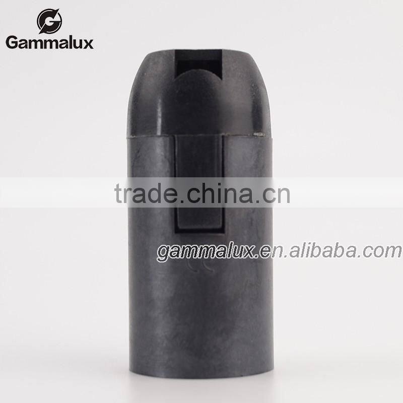 Black Color E14 Plastic Smooth Lamp Holders