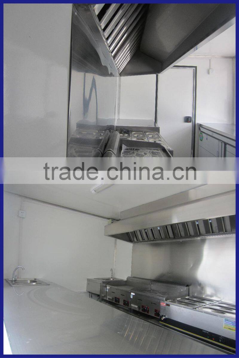 European Quality, Chinese Price fv-40 mobile food van bicycle for food sale food vending trailer for sale