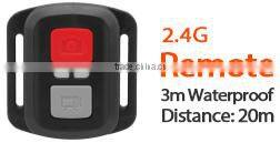 Dual Screen 4K 30fps Wifi Sport Camera 4k Action Camera With Waterproof Housing Case and remote controller