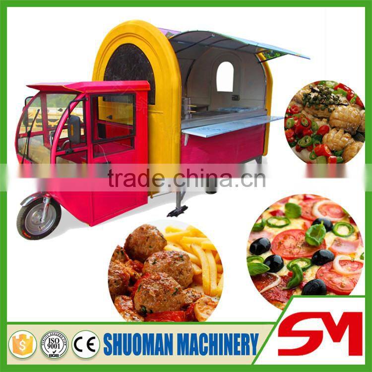 High profits and low investment food cart manufacturer