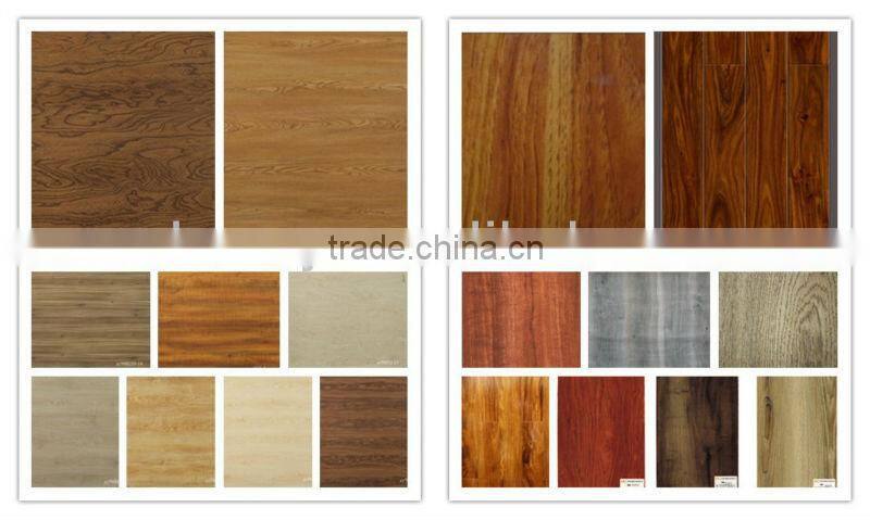 hot sale China wood grain decorative contact floor paper