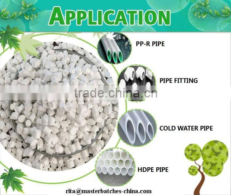 Hot selling PE/PP/ABS/EVA/PS white masterbatch