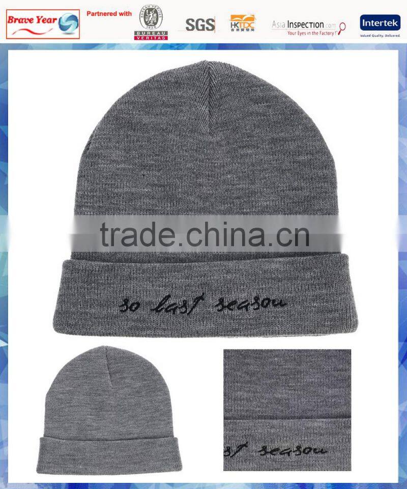 grey beanie hats for 2 dollar/polo winter hats/hats made of recycled materials