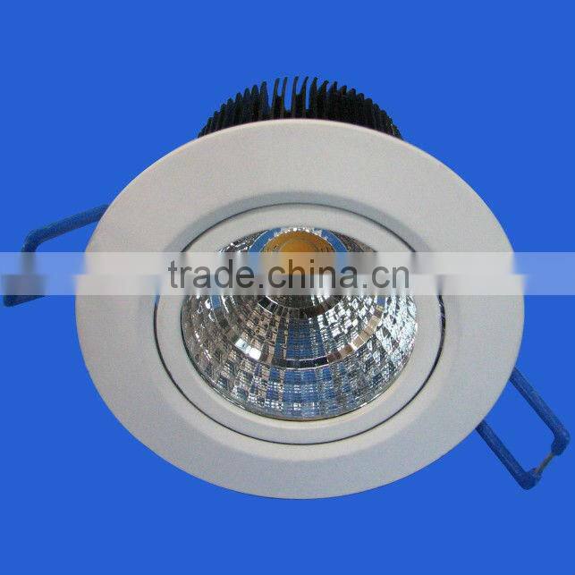 high quality 15w cob led downlight with 90mm cut hole