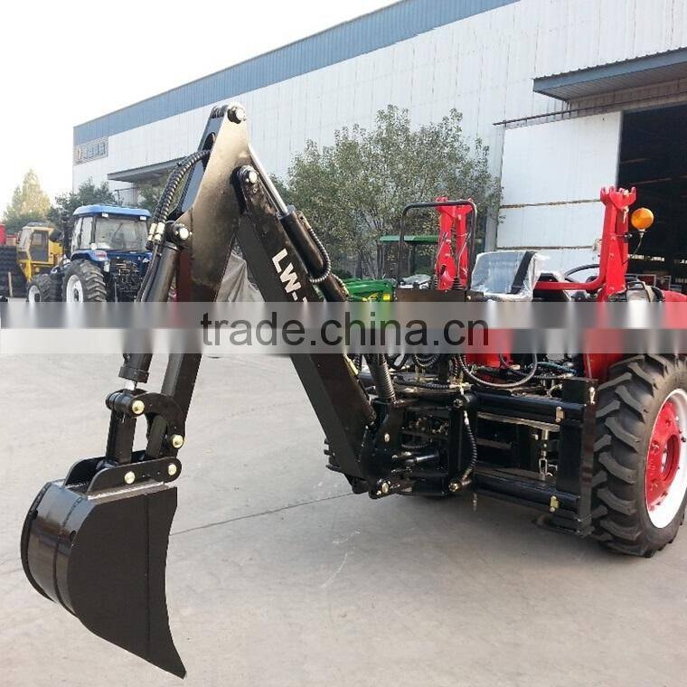 CE certificate LW-7E Hydraulic Sideshift Backhoe for 30-55HP Tractor
