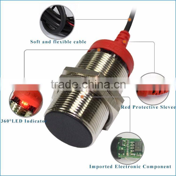 M30 DC10-30V PNP NC inductive proximity sensor switch