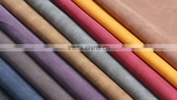 Embossed PU leather for shoes upper and handbag usage