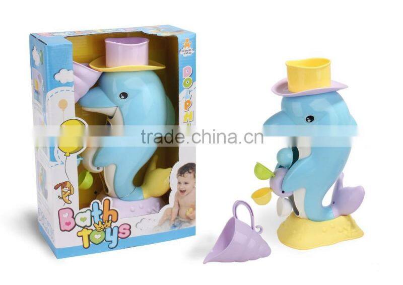 2016 babies toy bath toy squirt duck organizer with CE/ROHS certificates