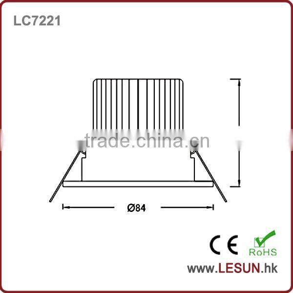 HOT SALE High power 3*3W mini led recessed ceiling cabinet light